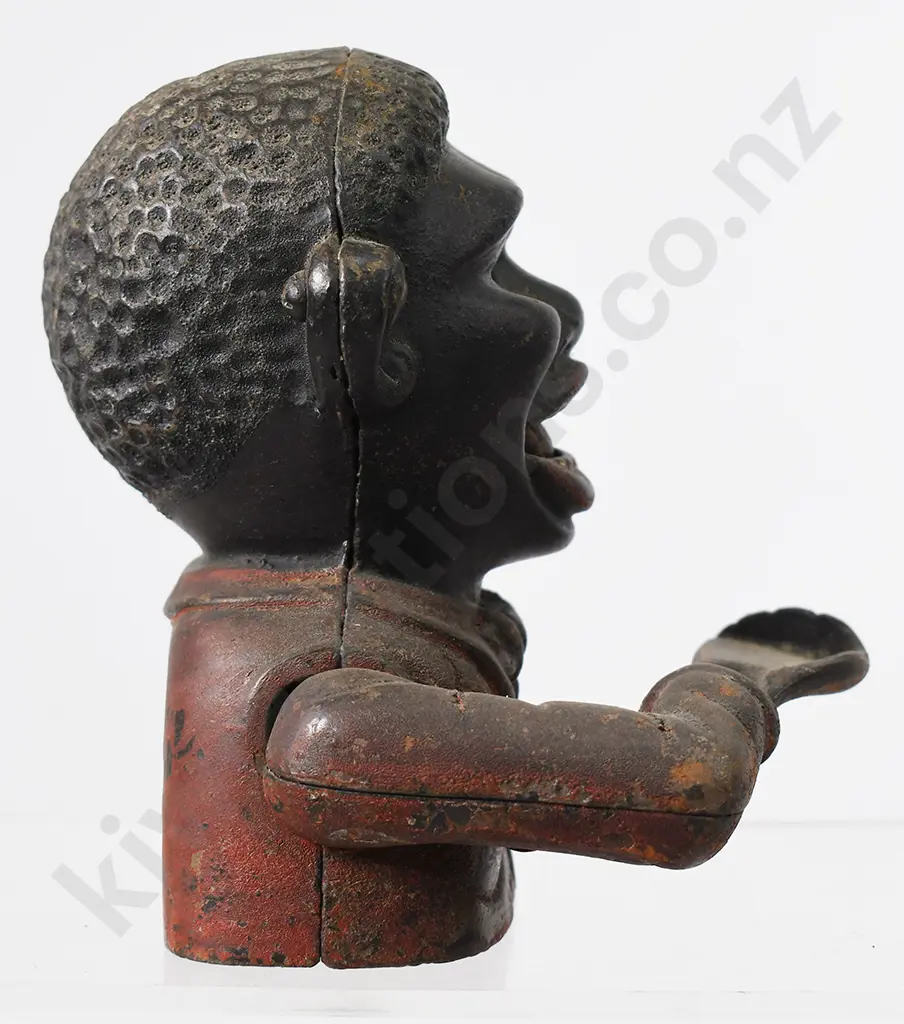 CAST IRON SAMBO MONEY BANK Image 1++