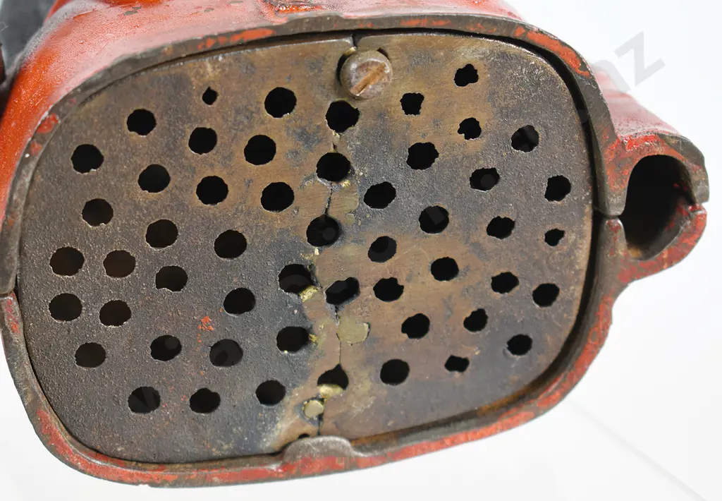 ORIGINAL CAST IRON MONEY BOX JOLLY NI**ER Image 1++