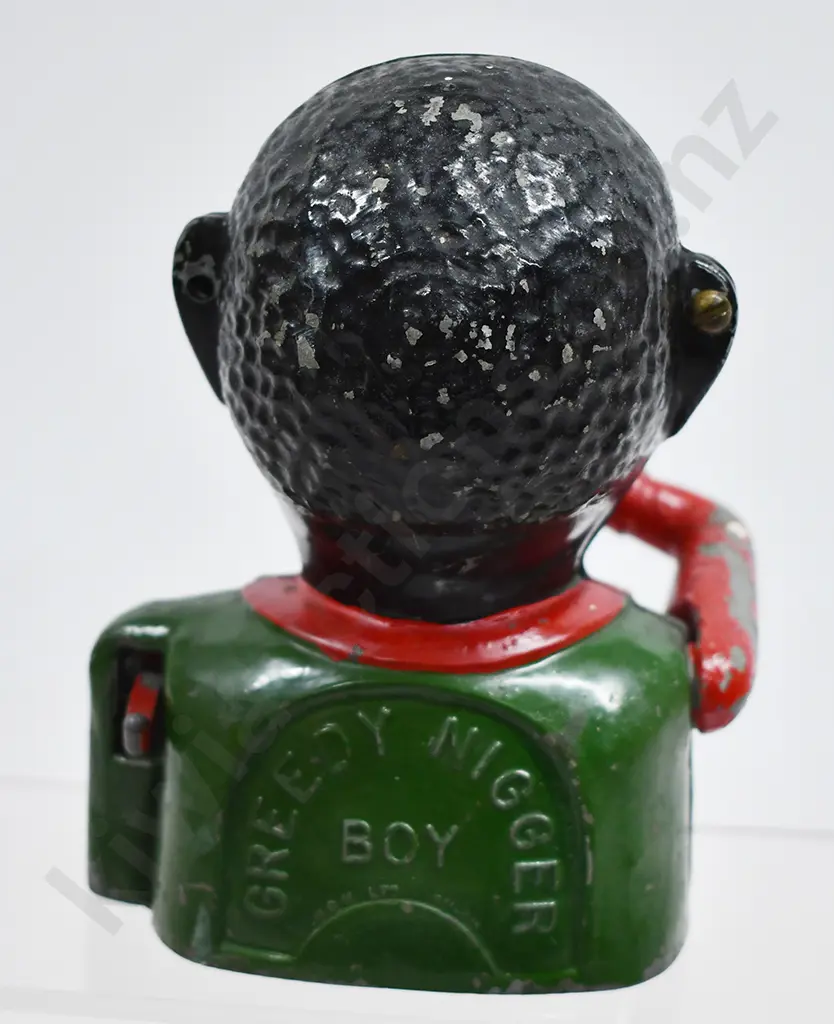 ORIGINAL GREEDY N****R BOY MONEY BANK Image 1++