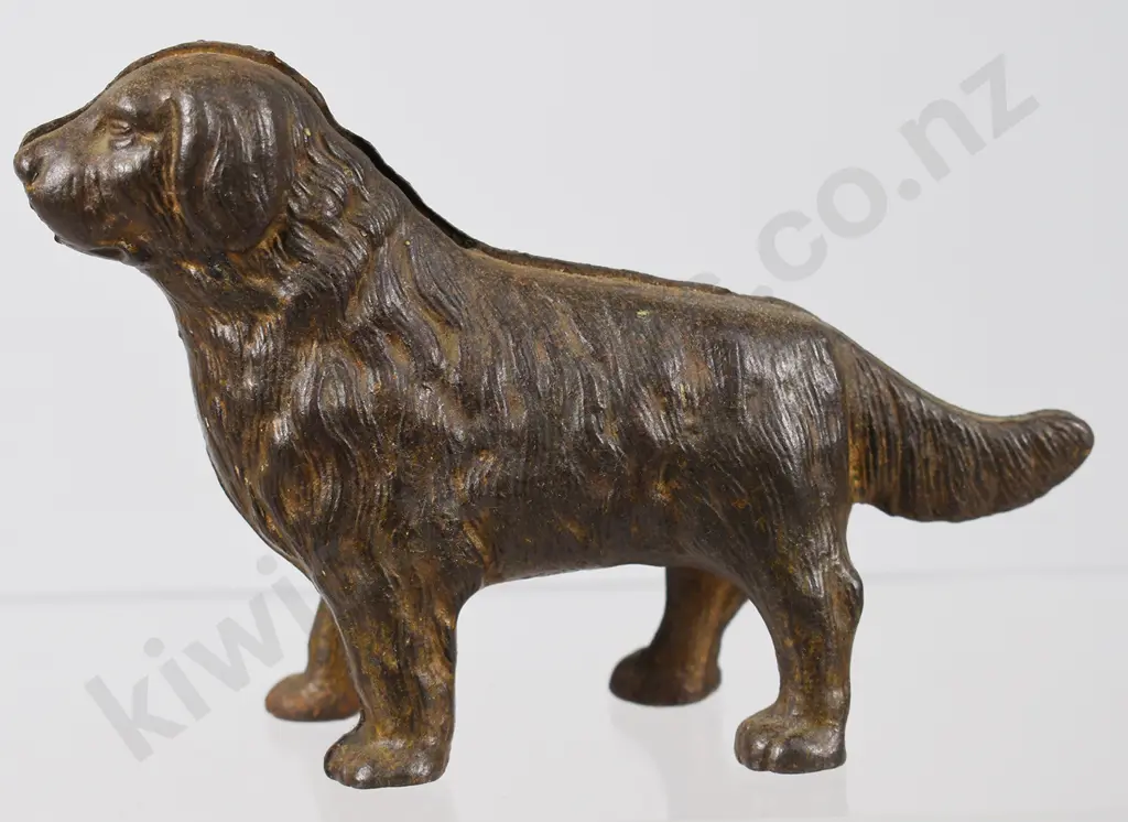 ST BERNARD DOG MONEY BANK Image 1++