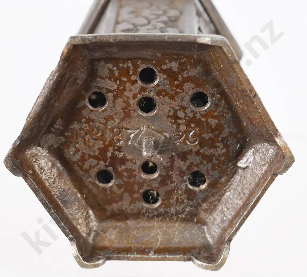 CAST IRON POST BOX STILL MONEY BANK Image 1++