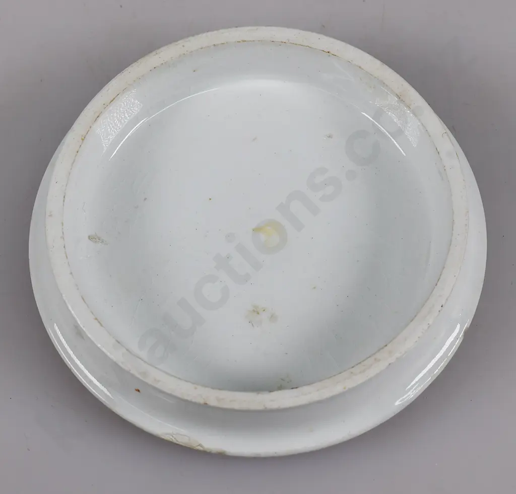 PRATTWARE POT LID SHAKESPEARE'S HOUSE Image 1++