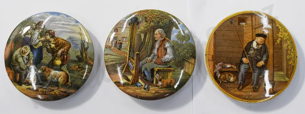 PRATTWARE POT LIDS, LEND A BITE, IL PENSEROSO, ON GUARD Image 1++