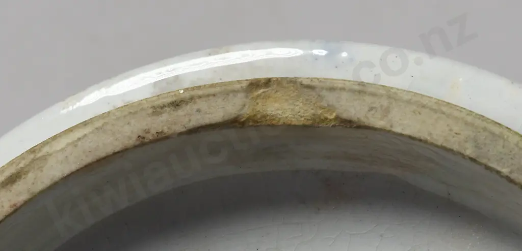 PRATTWARE POT LIDS, A PAIR, THE BEST CARD Image 1++