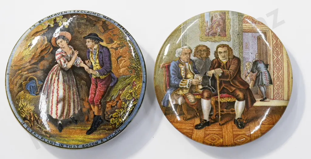 PRATTWARE POT LIDS, SECOND APPEAL, DR JOHNSON Image 1++