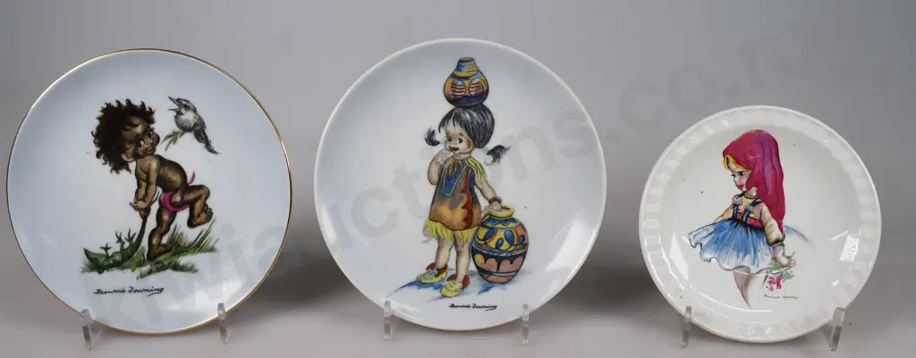 BROWNIE DOWNING DISPLAY PLATES Image 1++