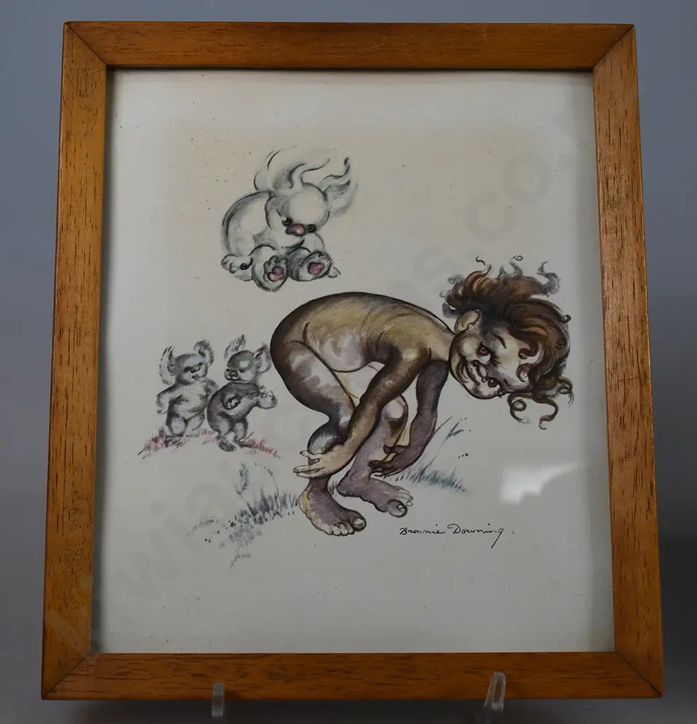 BROWNIE DOWNING FRAMED PRINTS Image 1++