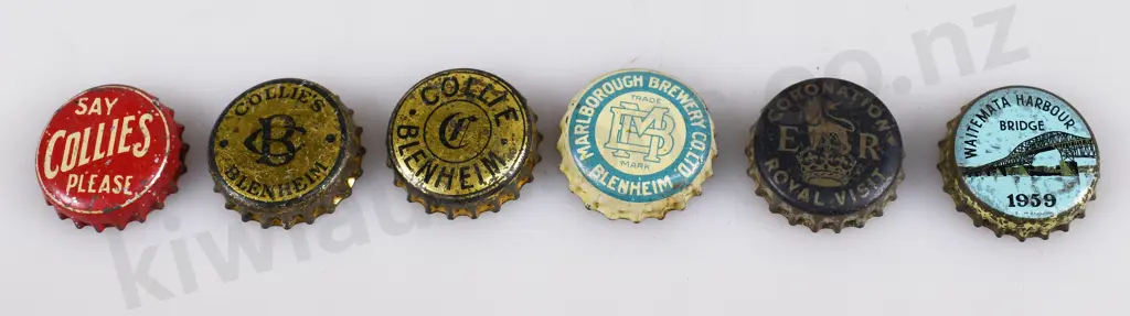 NEW ZEALAND BOTTLE CAPS Image 1++