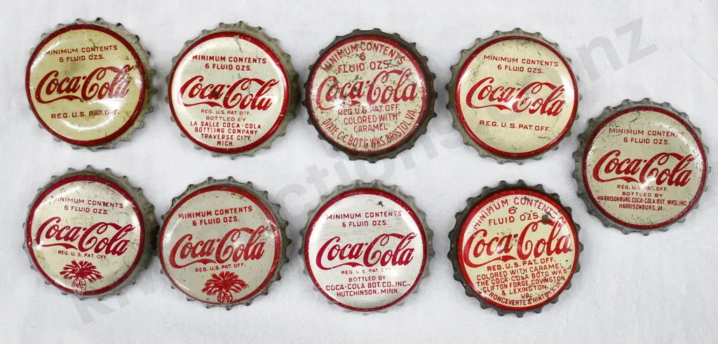 COCA COLA CROWN TOP BOTTLE CAPS Image 1++