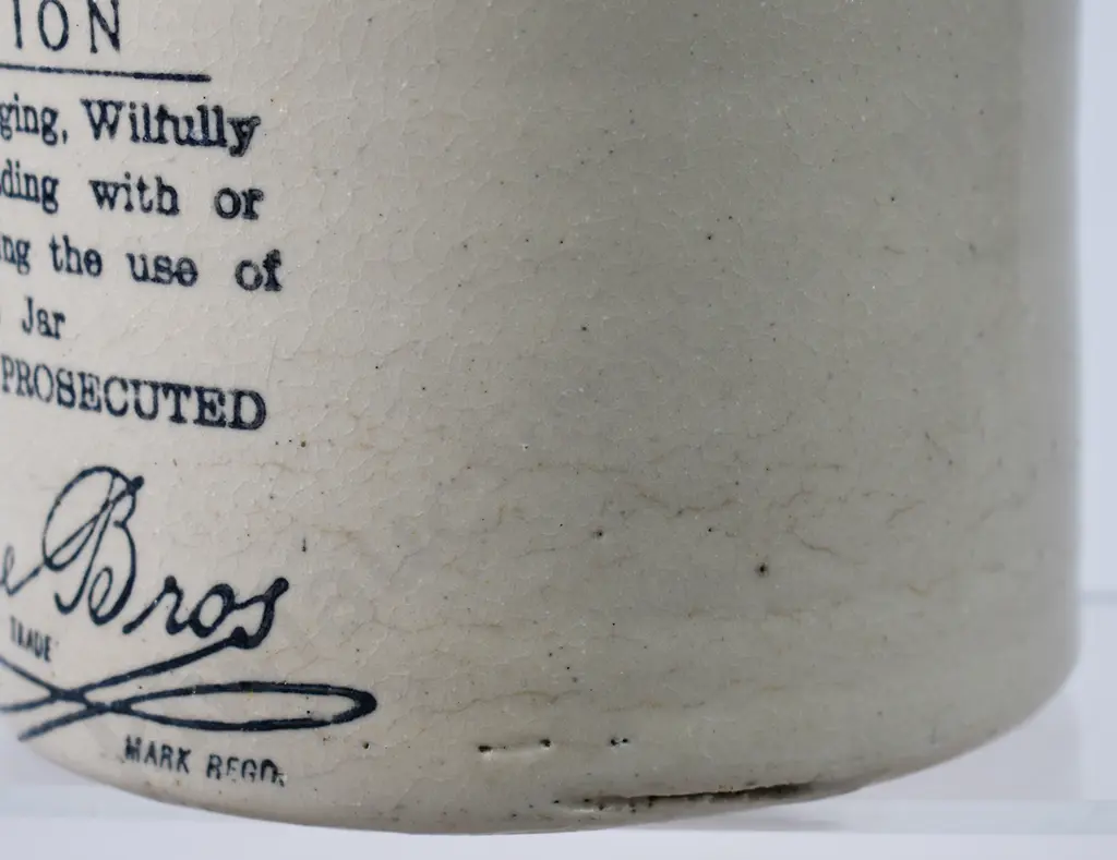 SHARPE BROS JAR 1/2 GALLON Image 1++