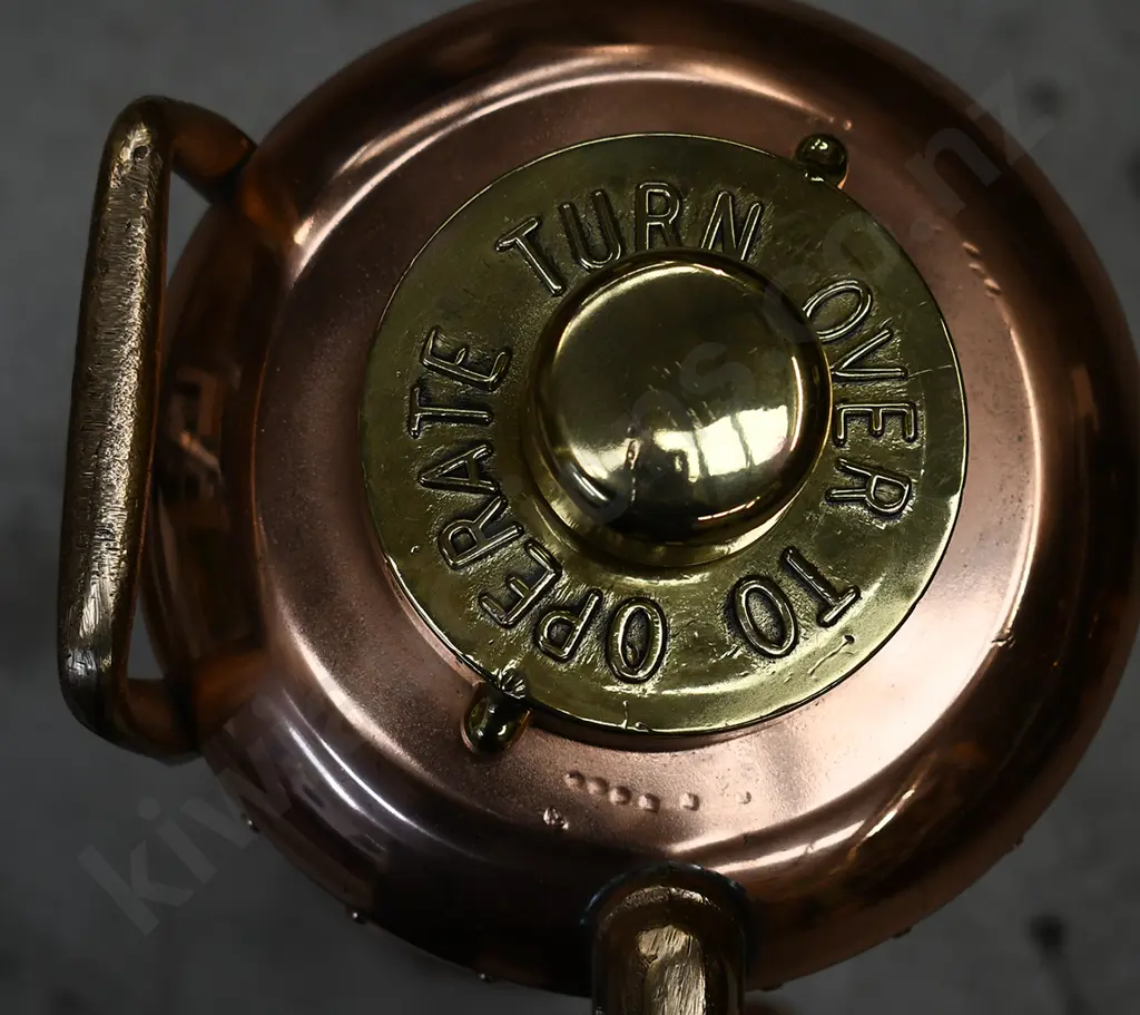 COPPER & BRASS FIRE EXTINGUISHER Image 1++