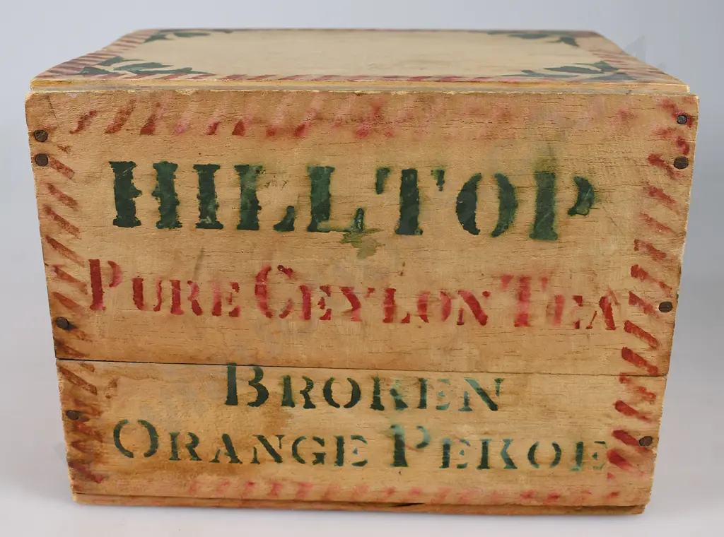 GROSS & SONS CHRISTCHURCH CEYLON TEA BOX Image 1++