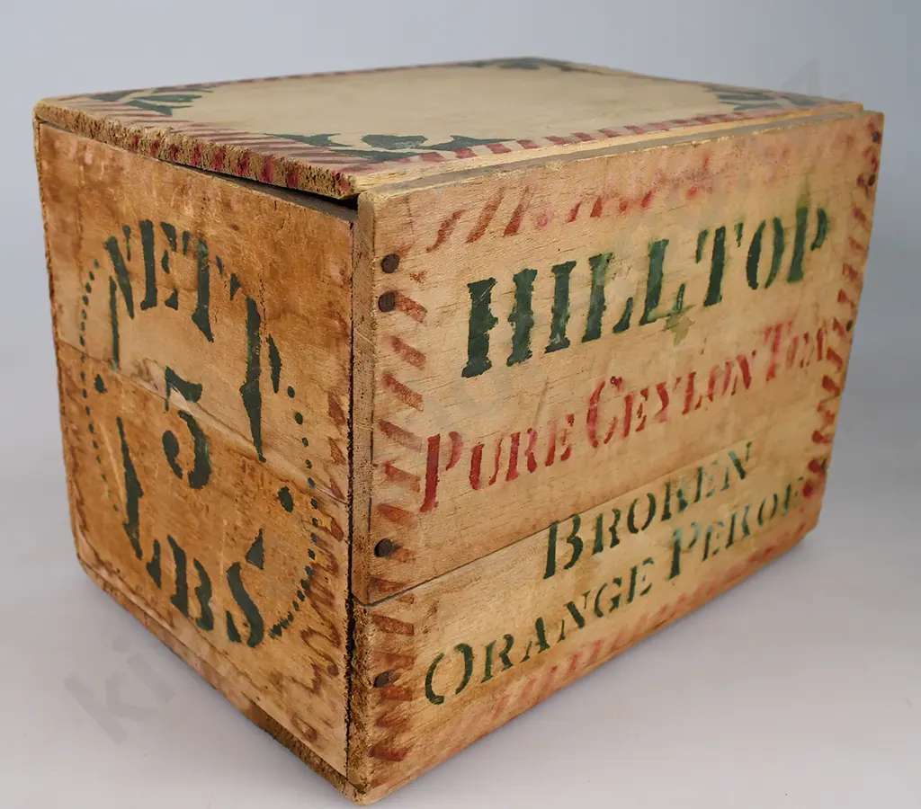 GROSS & SONS CHRISTCHURCH CEYLON TEA BOX Image 1++