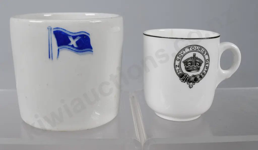 MONOGRAMMED CUPS, NZ ARMY, NAVY Image 1++