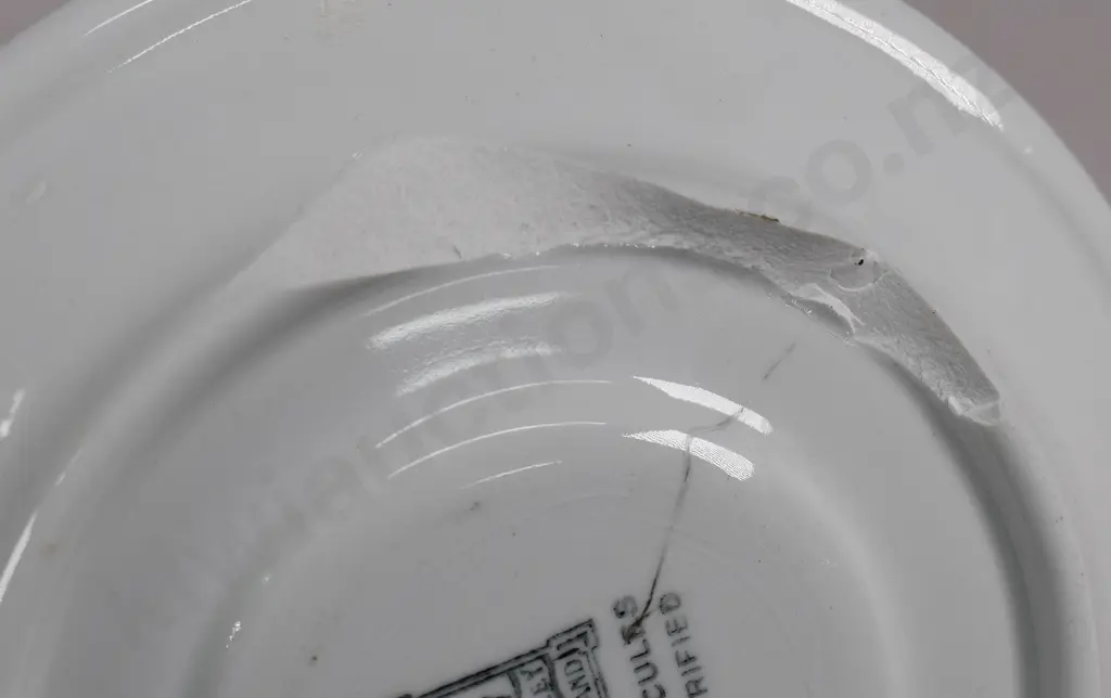 NZ RAILWAY REFRESHMENT ROOMS MERCER NUMBER 8 SAUCER Image 1++