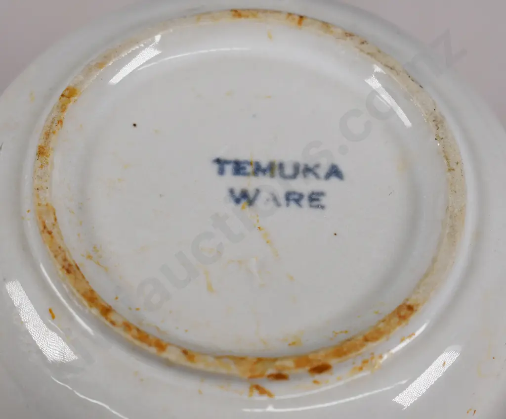 TEMUKA WARE NEW ZEALAND RAILWAY CUP BELT BUCKLE DESIGN Image 1++