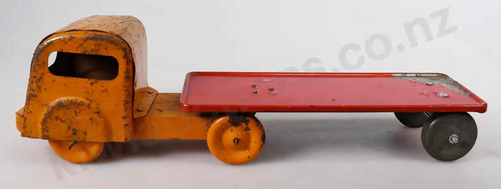 ABINGDONS NEW ZEALAND ARTICULATED FLAT DECK TRUCK Image 1++