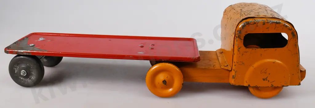 ABINGDONS NEW ZEALAND ARTICULATED FLAT DECK TRUCK Image 1++