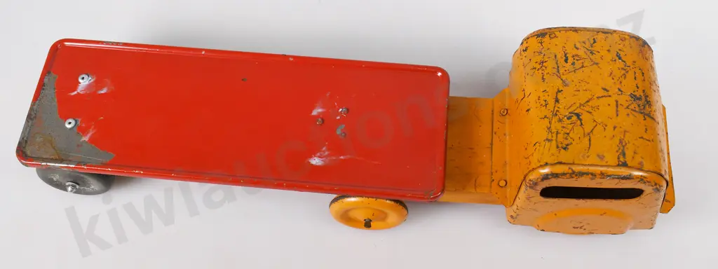 ABINGDONS NEW ZEALAND ARTICULATED FLAT DECK TRUCK Image 1++