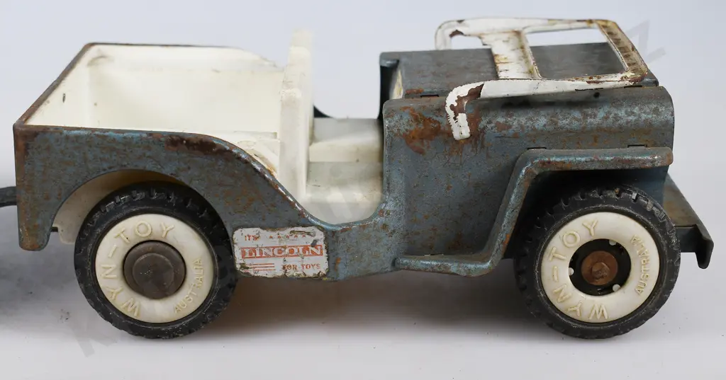 LINCOLN SUPER HERCULES JEEP & TRAILER Image 1++