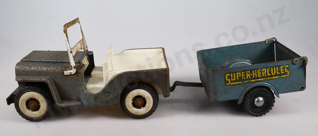 LINCOLN SUPER HERCULES JEEP & TRAILER Image 1++