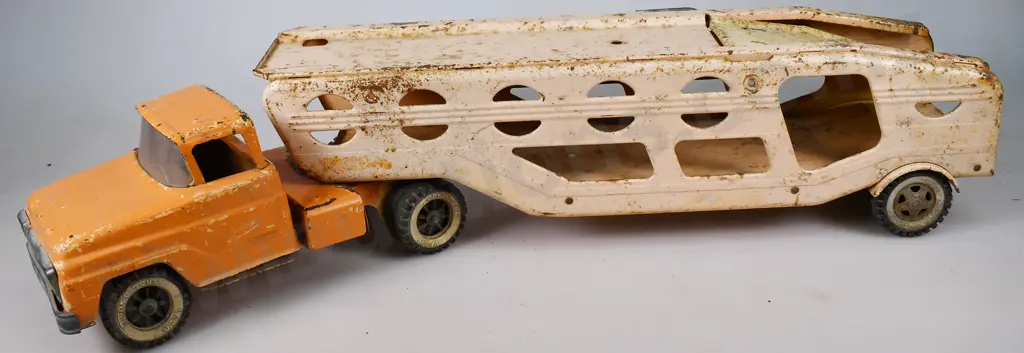 TONKA PRESSED STEEL CAR CARRIER Image 1++