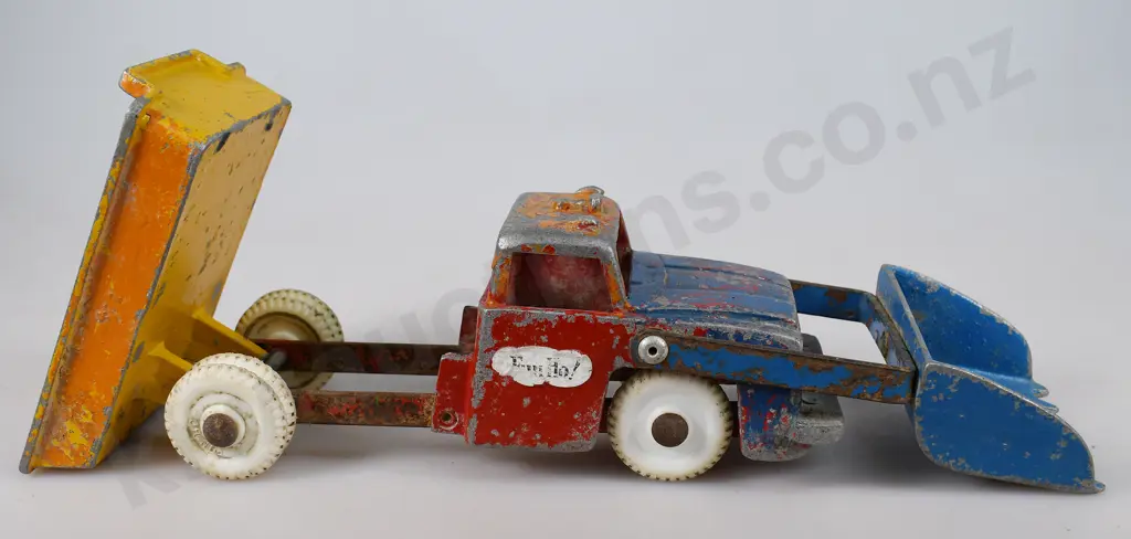 FUN HO LARGE FRONT END LOADER TIP TRUCK Image 1++