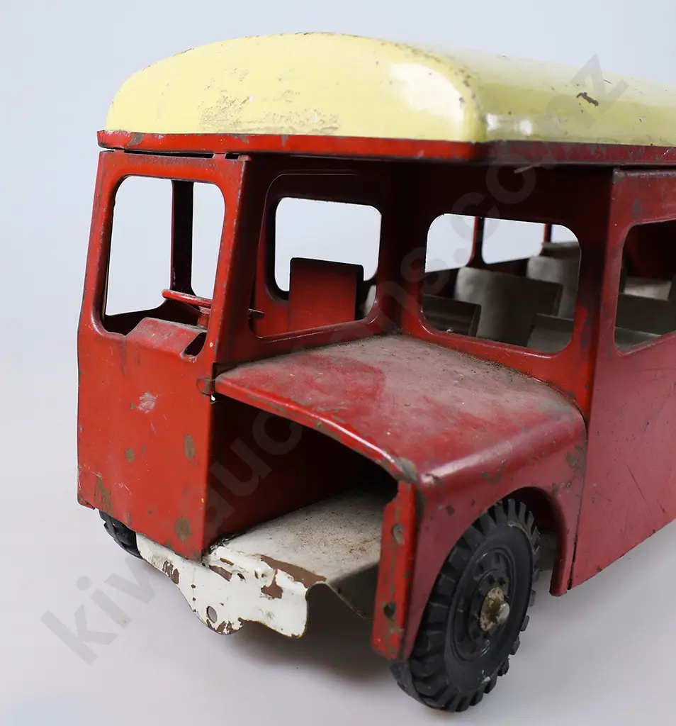 TRI-ANG PRESSED STEEL LONDON BUS Image 1++