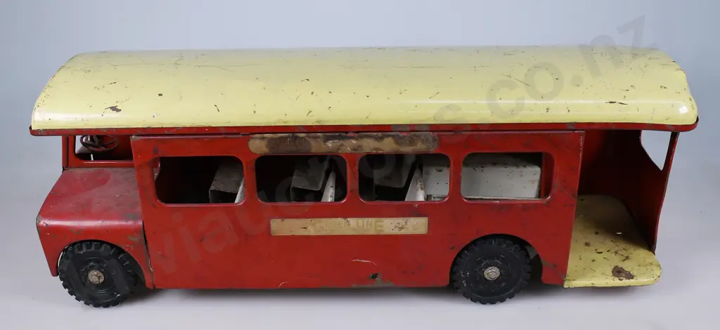 TRI-ANG PRESSED STEEL LONDON BUS Image 1++
