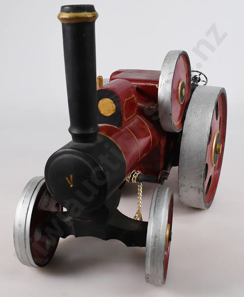 WOODEN TRACTION ENGINE Image 1++