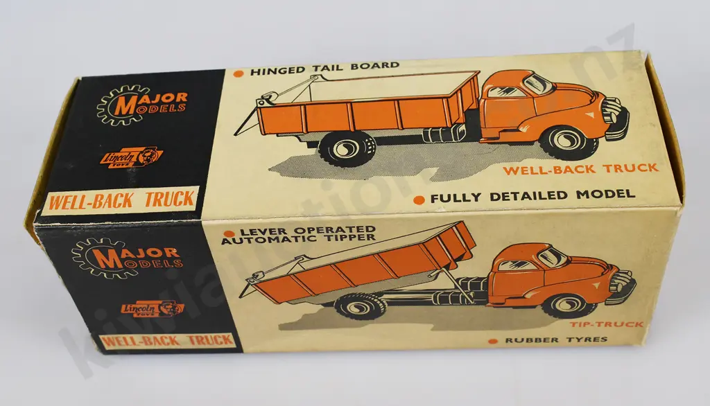 LINCOLN TOYS MAJOR MODELS WELL BACK TRUCK Image 1++