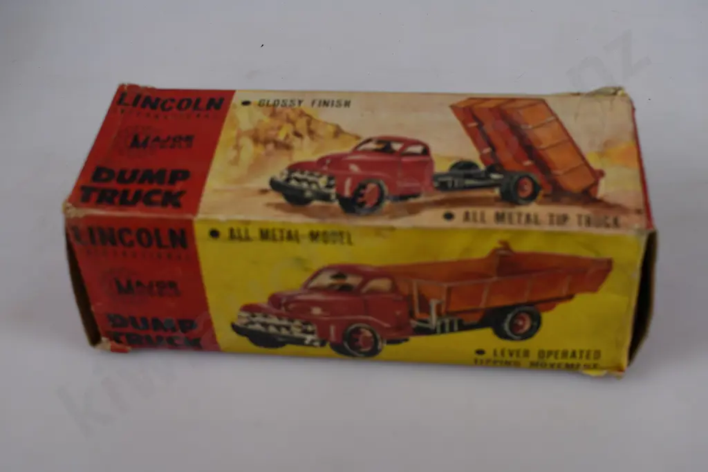 LINCOLN TOYS MAJOR MODELS DUMP TRUCK Image 1++