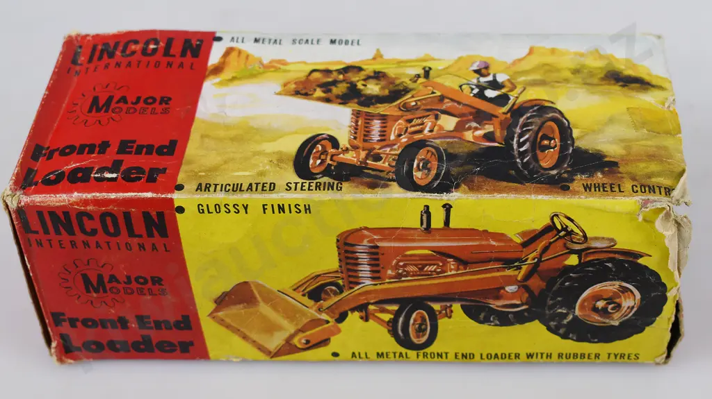 LINCOLN TOYS MAJOR MODELS FRONT END LOADER Image 1++