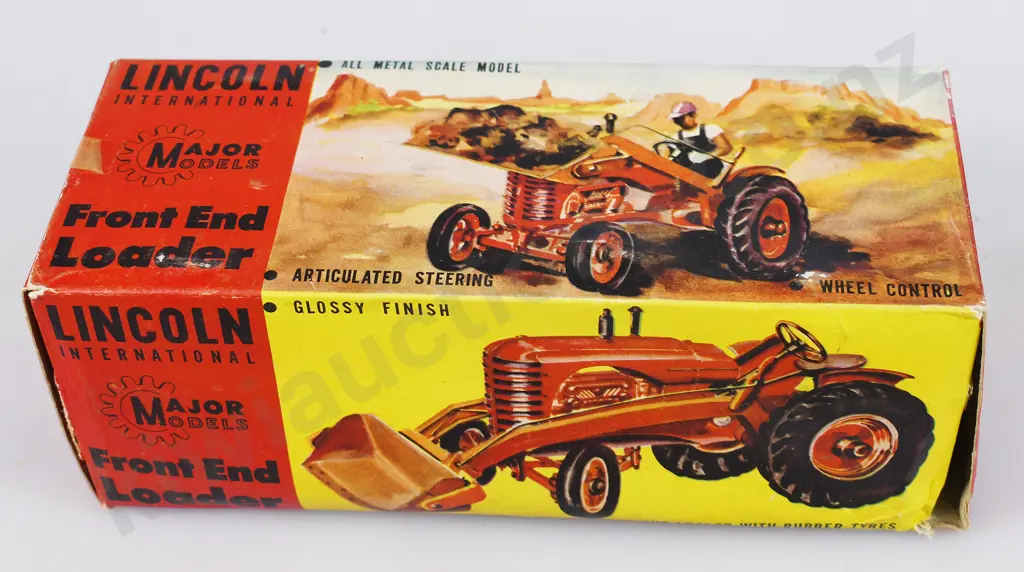 LINCOLN TOYS MAJOR MODELS FRONT END LOADER Image 1++