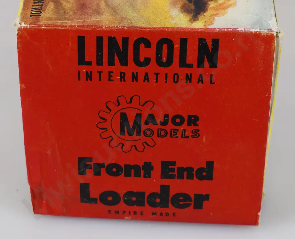 LINCOLN TOYS MAJOR MODELS FRONT END LOADER Image 1++