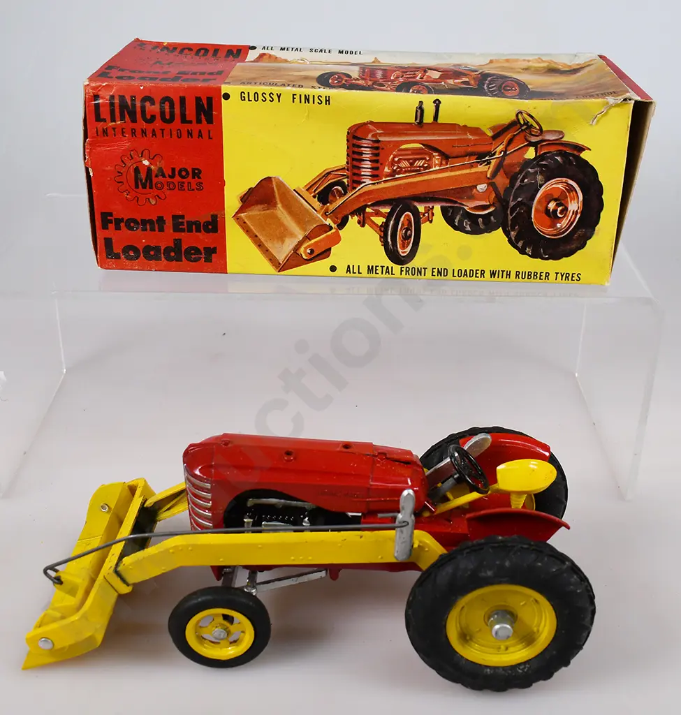LINCOLN TOYS MAJOR MODELS FRONT END LOADER Image 1++