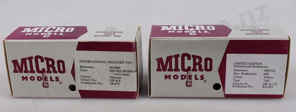 MICRO MODEL INTERNATIONAL VEHICLES Image 1++