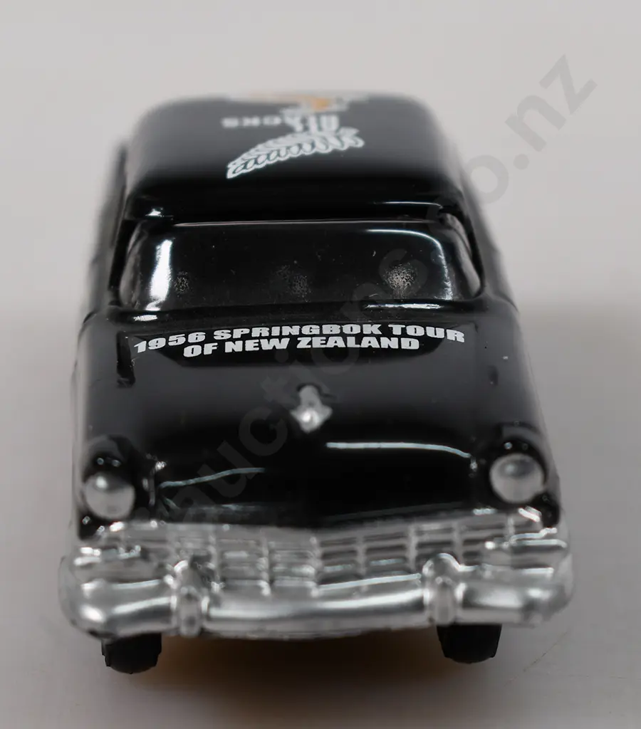 MICRO MODEL CUSTOMLINE SEDAN ALL BLACK 1956 SPRINGBOK TOUR Image 1++