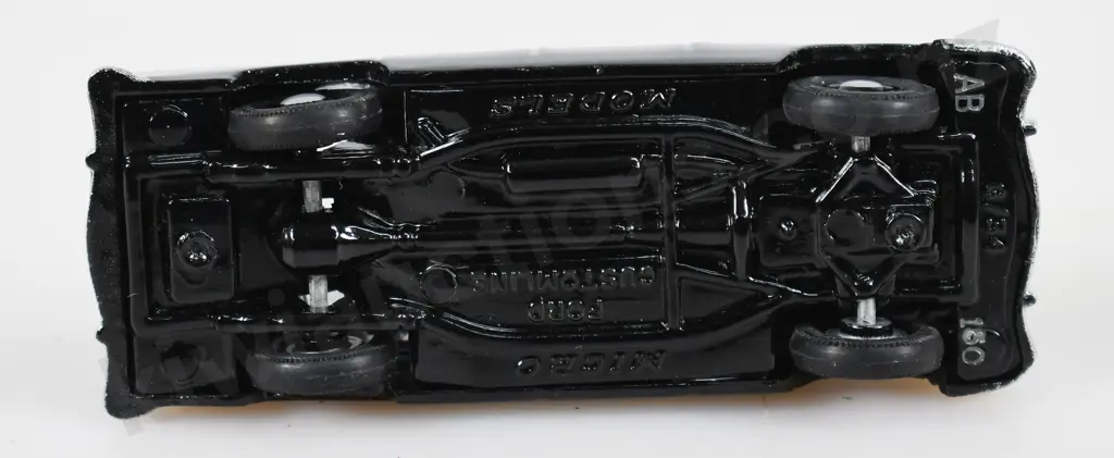 MICRO MODEL CUSTOMLINE SEDAN ALL BLACK 1956 SPRINGBOK TOUR Image 1++