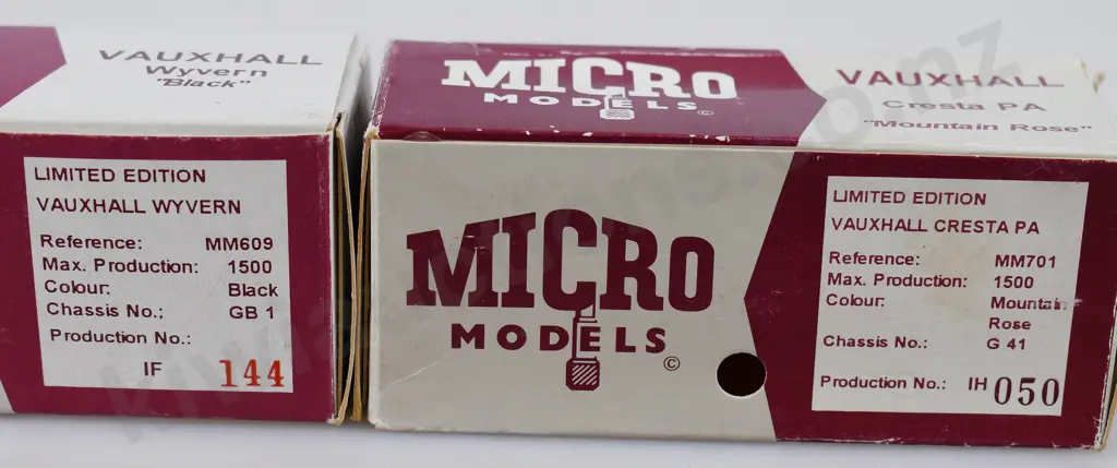 MICRO MODEL VAUXHALLS Image 1++