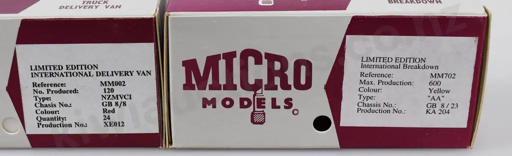 MICRO MODEL INTERNATIONAL VEHICLES Image 1++