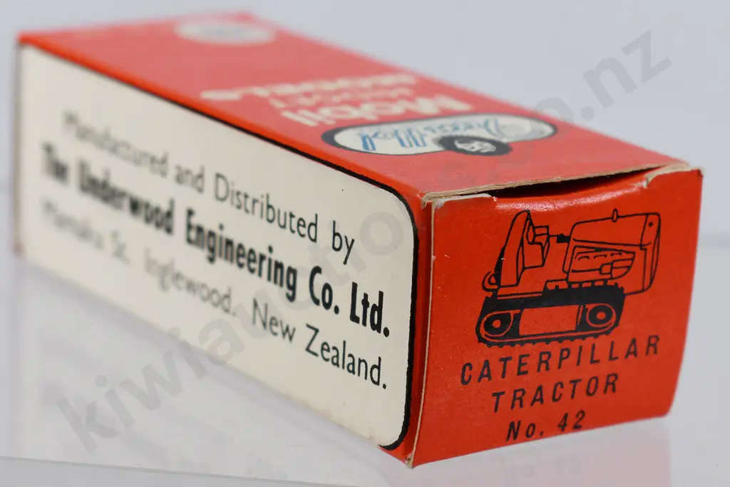 FUN HO MIDGET CATERPILLAR TRACTOR 42, BOXED Image 1++