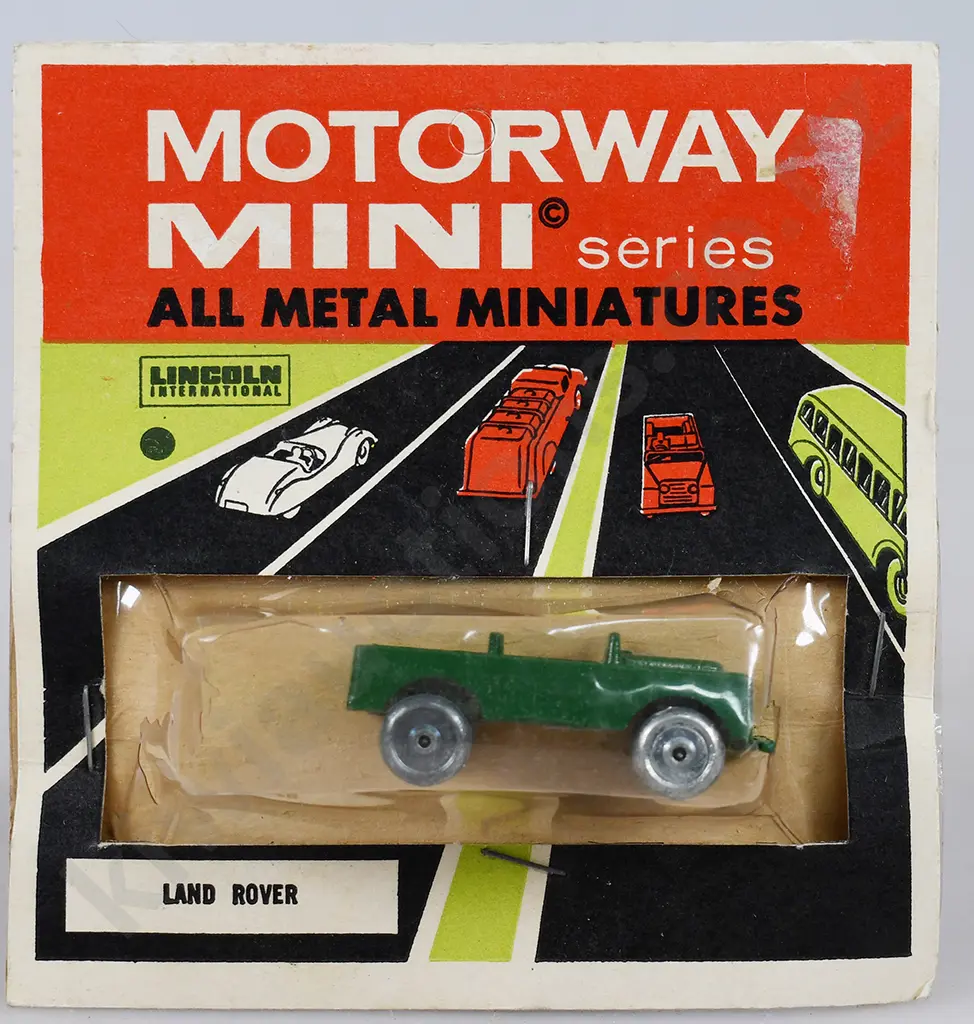 MOTORWAY MINI LAND ROVER ORIGINAL PACKAGING Image 1++