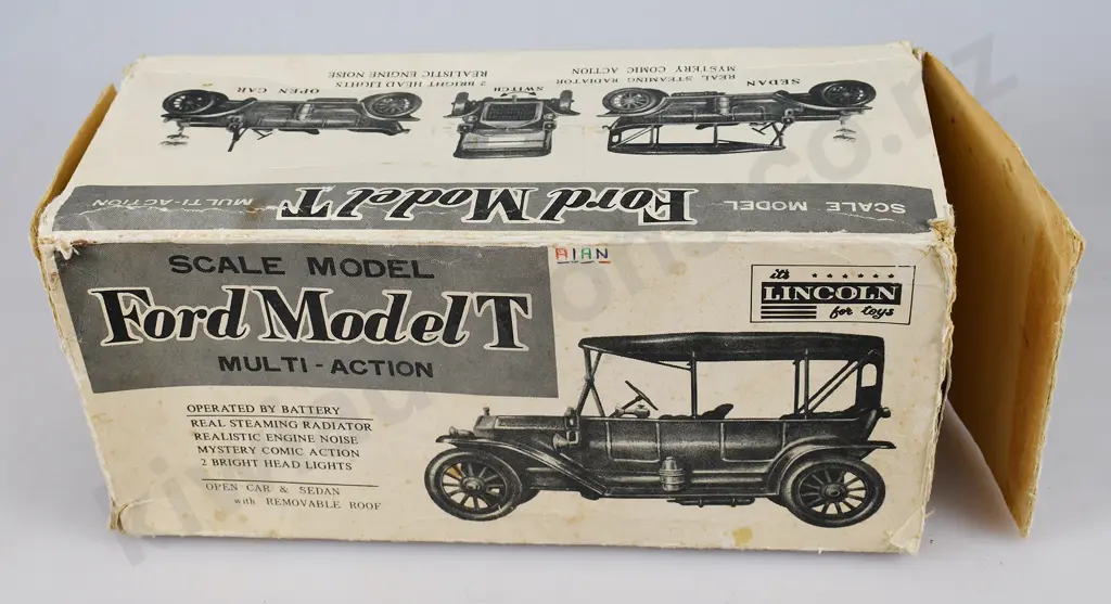 LINCOLN FORD MODEL T, IN ORIGINAL BOX Image 1++