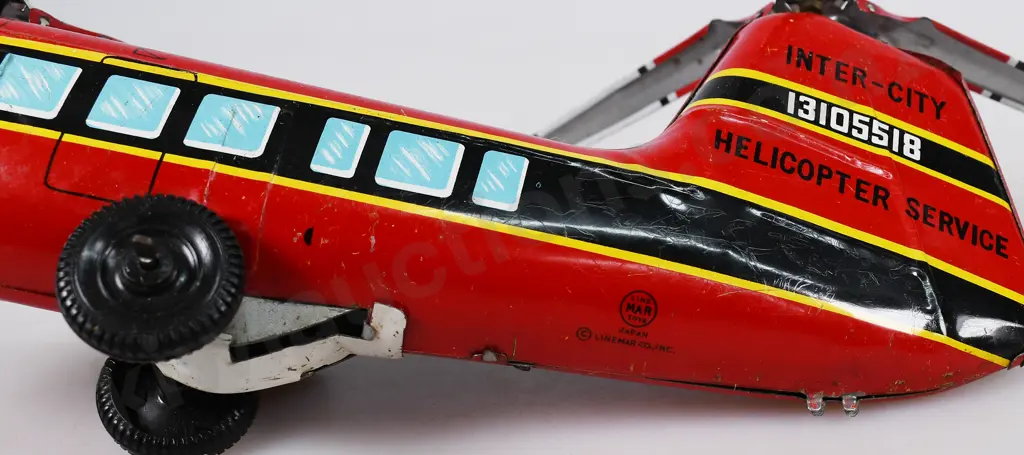 LINCOLN TOYS PIONEER AIRWAYS HELICOPTER Image 1++