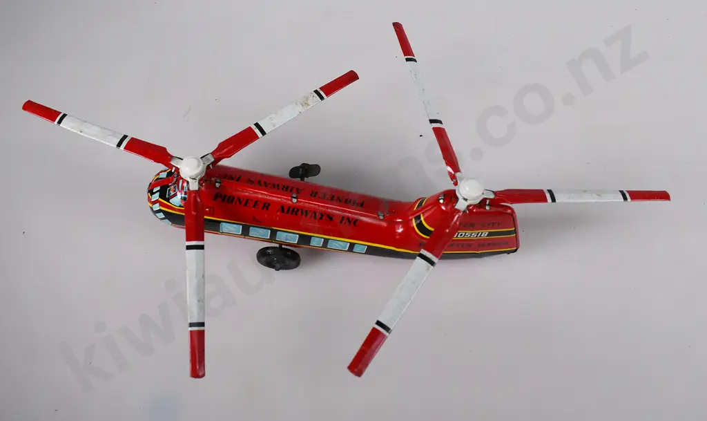 LINCOLN TOYS PIONEER AIRWAYS HELICOPTER Image 1++