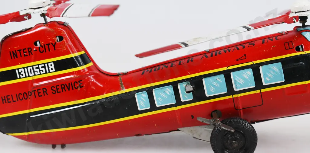 LINCOLN TOYS PIONEER AIRWAYS HELICOPTER Image 1++
