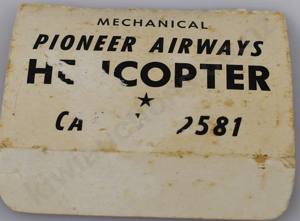 LINCOLN TOYS PIONEER AIRWAYS HELICOPTER Image 1++