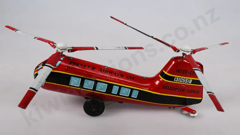 LINCOLN TOYS PIONEER AIRWAYS HELICOPTER Image 1++