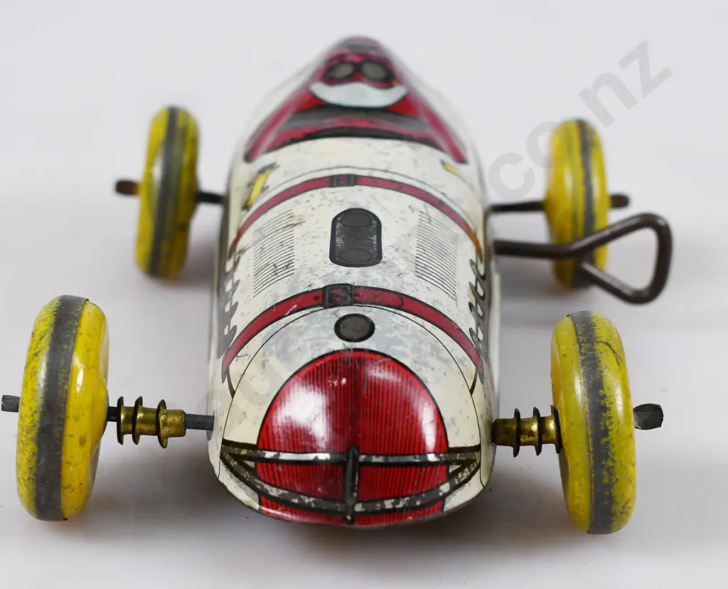 LINCOLN TOYS CLOCKWORK RACING CAR Image 1++